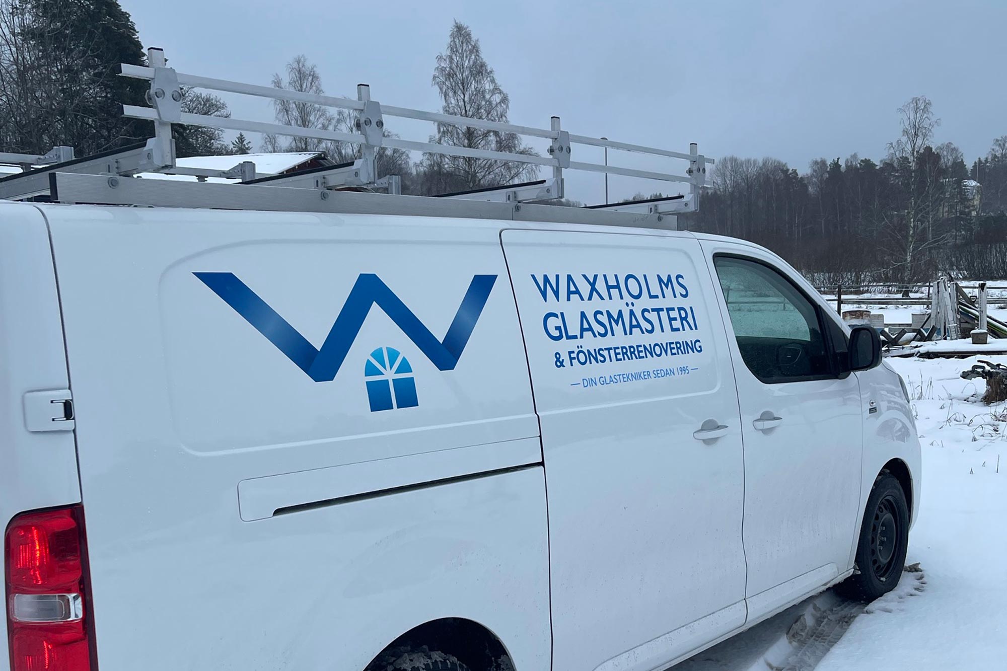 Waxholms Glasmästeri bil